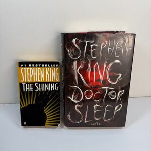 The Shining & Doctor Sleep (HC 1st Ed) by Stephen King Lot of 2 Horror Novels